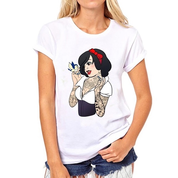 Snow White☠️T-Shirt!🌹☠️🍎 - Picture 6 of 6